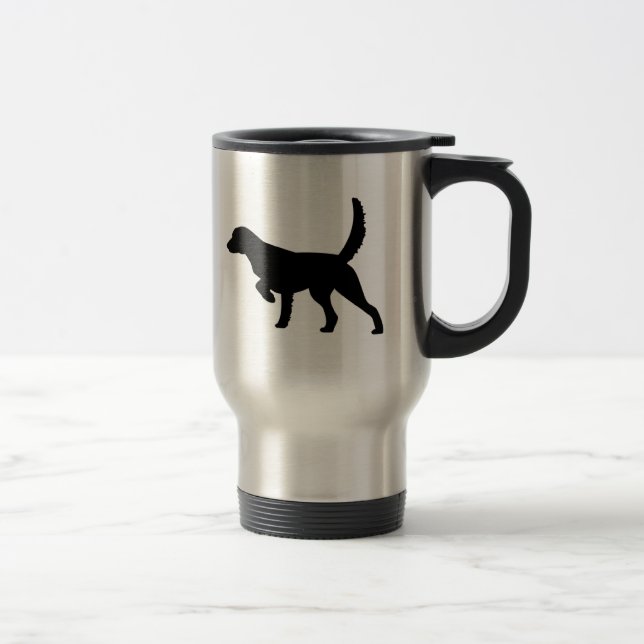 J'aime la tasse de voyage de poseurs de Llewellin (Droit)