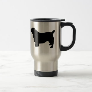 J'aime la tasse de voyage d'épagneuls de Sussex