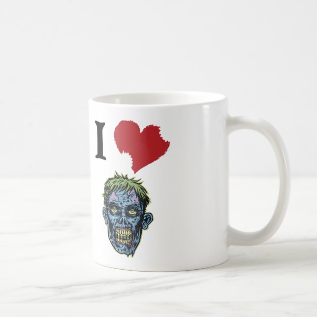 J'AIME LA TASSE DE ZOMBIS (Droite)