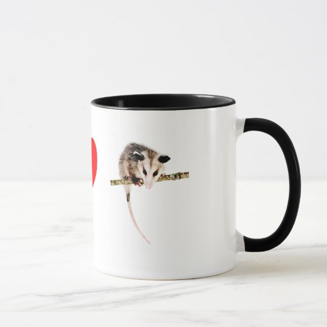 J'aime la tasse d'opossums (Droite)