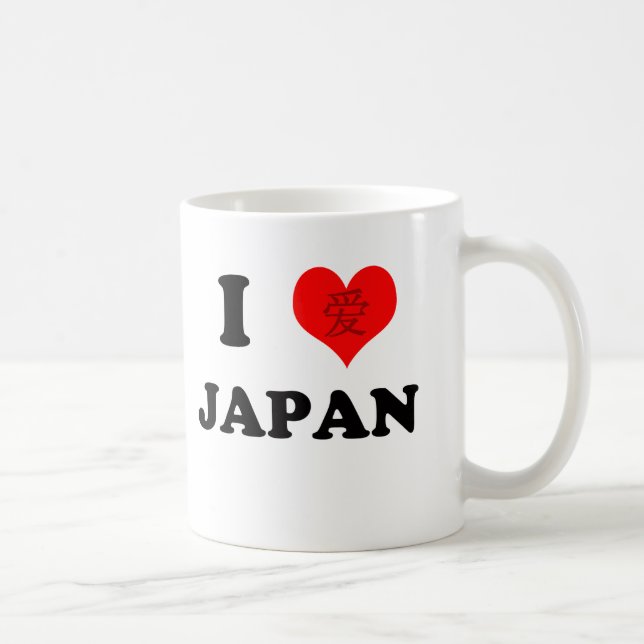 J'aime la tasse du Japon (Droite)
