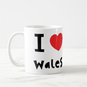 J'aime la tasse du Pays de Galles