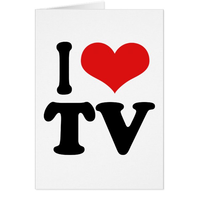 J'aime la TV (Devant)