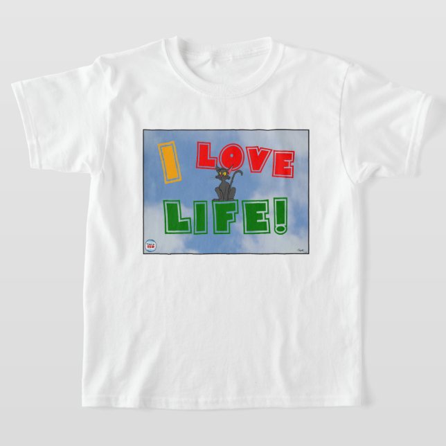 J'Aime La Vie ! T-shirt (Poser)