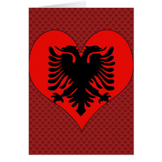 J'aime l'Albanie (Devant)