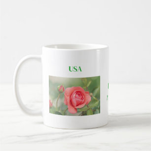 J'aime l'Amérique. Tasse à café