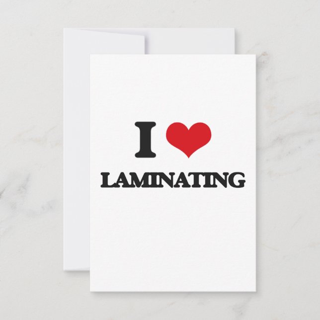 J'Aime Laminer (Devant)