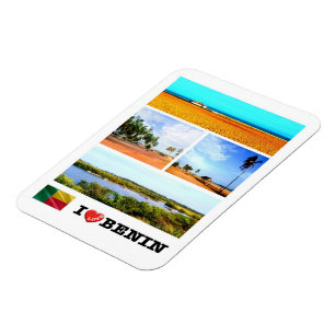 J'AIME LE BÉNIN - MAGNET