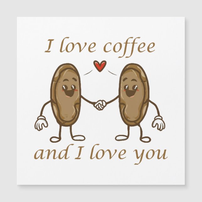 J'aime le café et je t'aime (Devant)