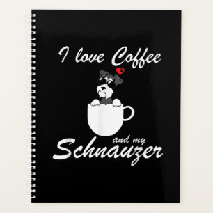 J'Aime Le Café Et Mes Amoureux de les chiens Schn