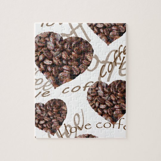 "J'aime le café ! " Puzzle