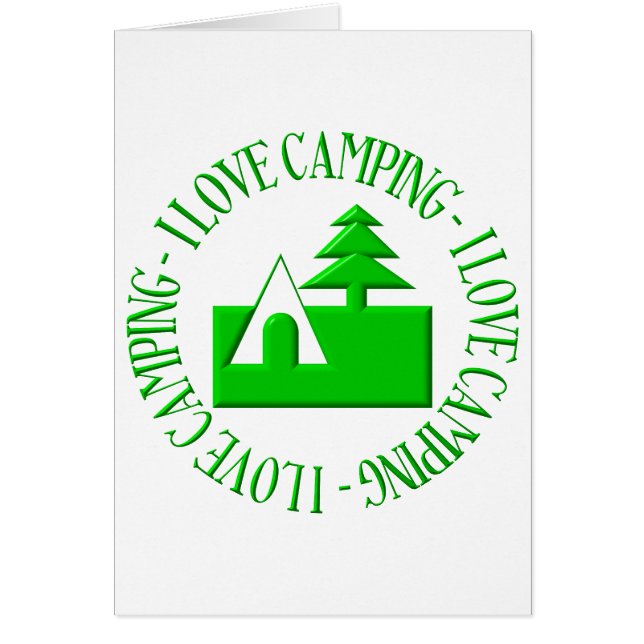 J'aime le camping (Devant)