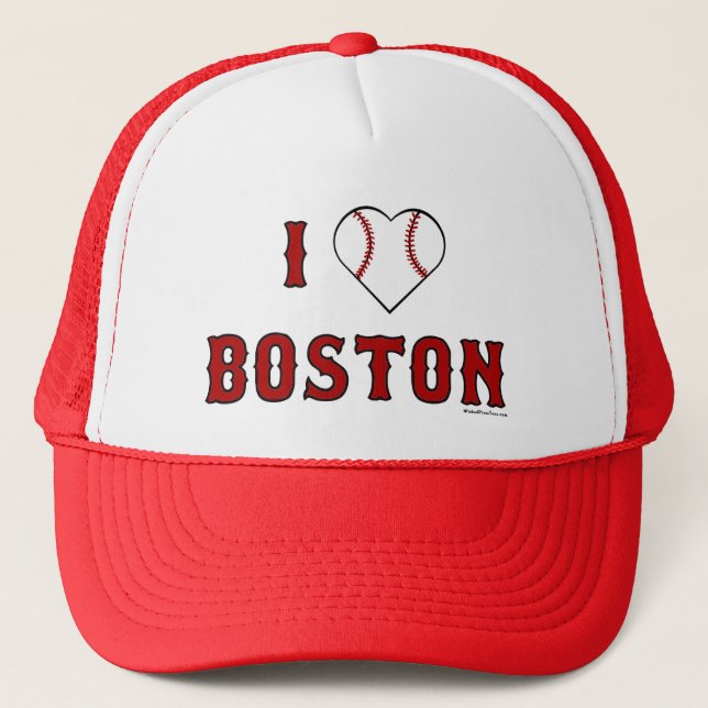 J'aime le casquette de Boston (Devant)