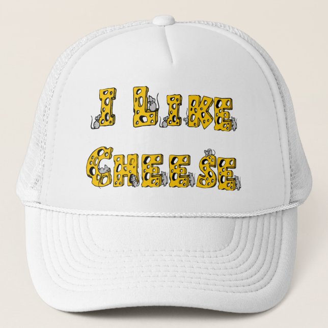 J'aime le casquette de fromage (Devant)