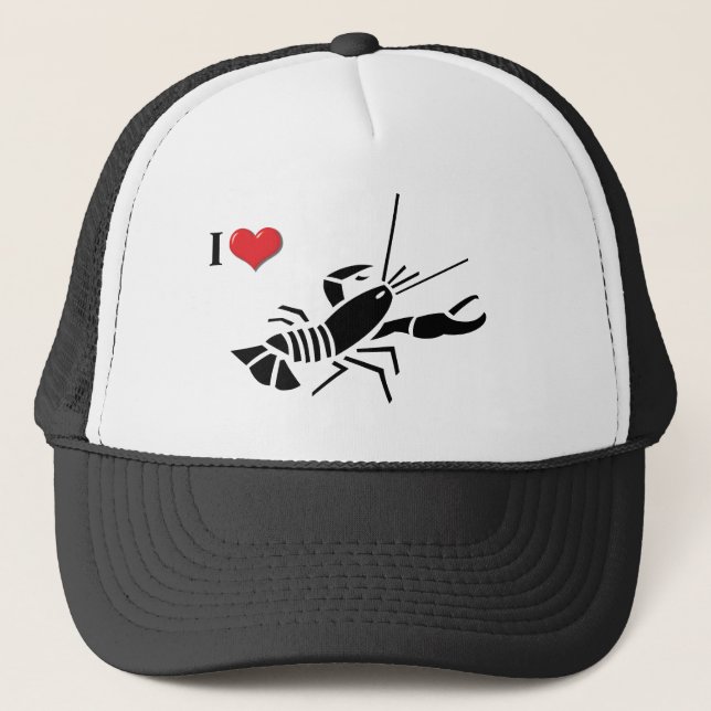 J'aime le casquette de homard (Devant)