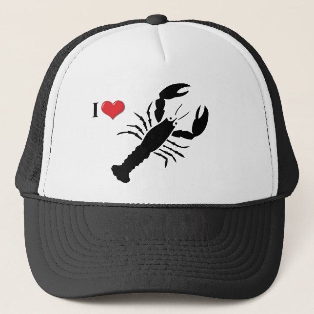 J'aime le casquette de homard (Devant)
