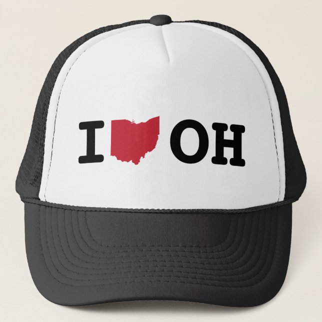 J'aime le casquette de l'Ohio (Devant)