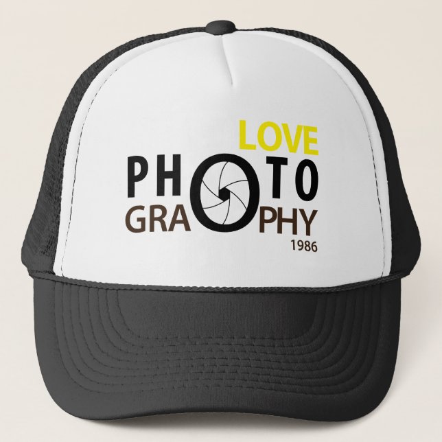 j'aime le casquette de photographie (Devant)
