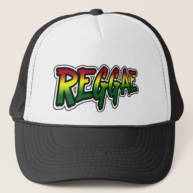 J'aime le casquette de REGGAE (Devant)