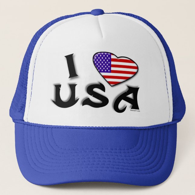 J'aime le casquette des Etats-Unis (Devant)