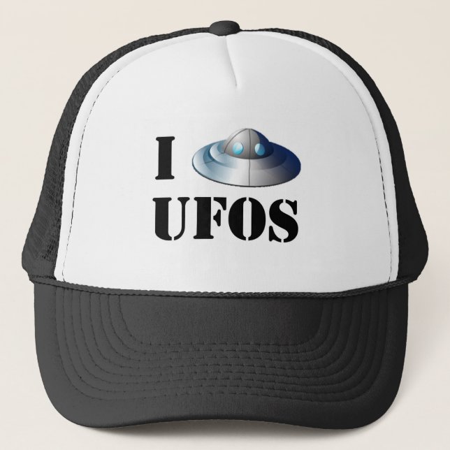 J'aime le casquette d'UFOs (Devant)