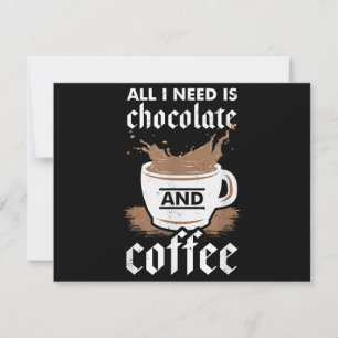 J'Aime Le Chocolat Et Le Café