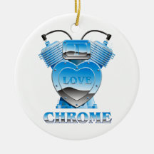 J'aime le chrome - ornement