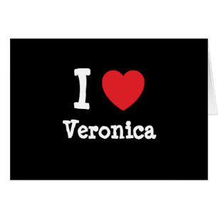 J'aime le coeur de Veronica T-Shirt
