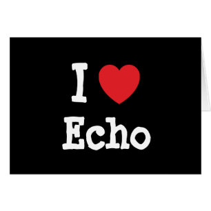 J'aime le coeur d'Echo T-Shirt