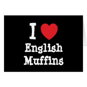 J'aime le coeur des muffins anglais T-Shirt