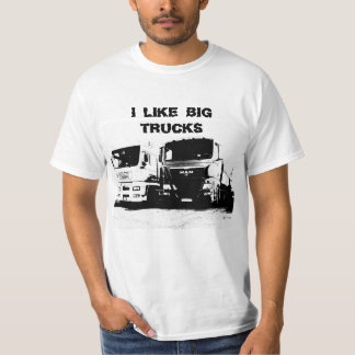 J'aime le grand T-shirt de camions