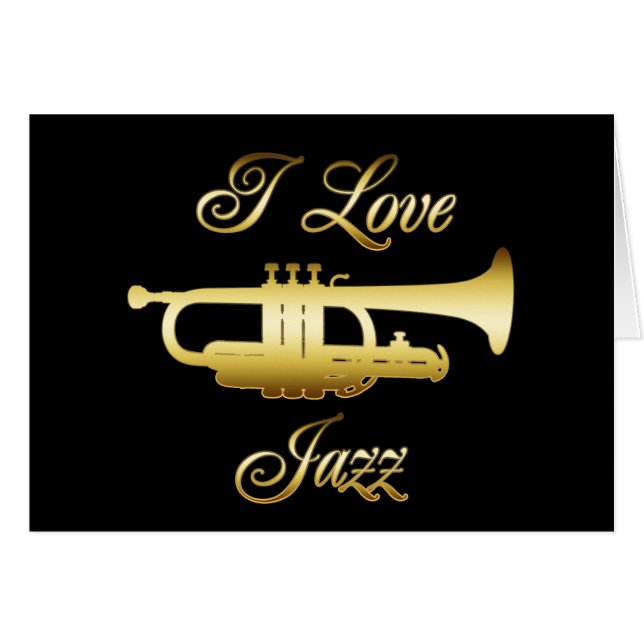 J'AIME LE JAZZ (Devant horizontal)