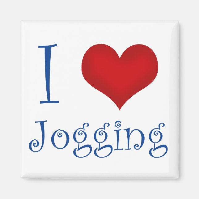 J'Aime Le Magnet De Jogging (Devant)