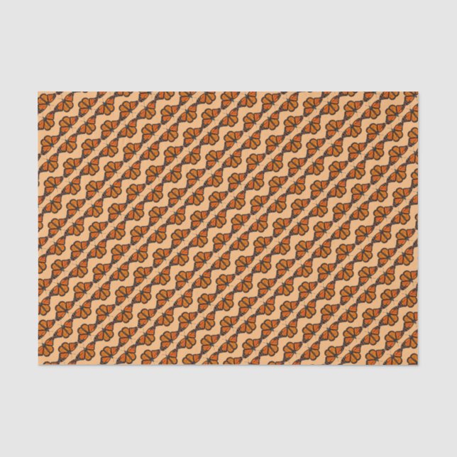 J'aime le papier de soie de soie de papillons de (Recto)