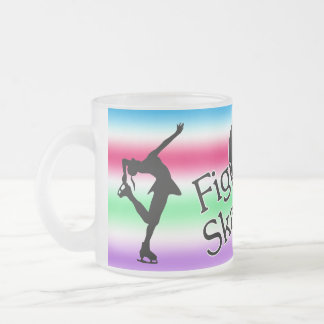 J'aime le patinage artistique, coeur, tasse