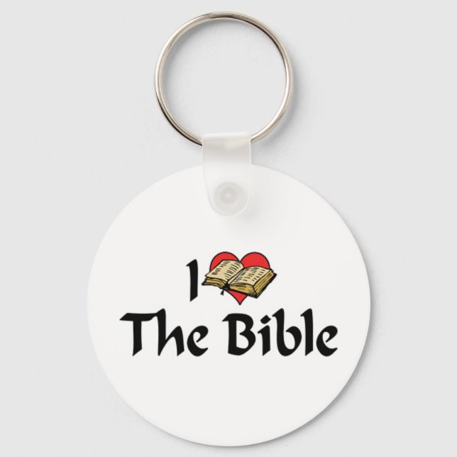 J'aime le porte-clés de la Bible (Recto)