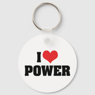 J'aime le porte-clés Power