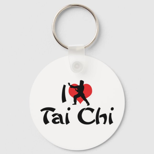 J'aime le porte-clés Tai Chi (Recto)