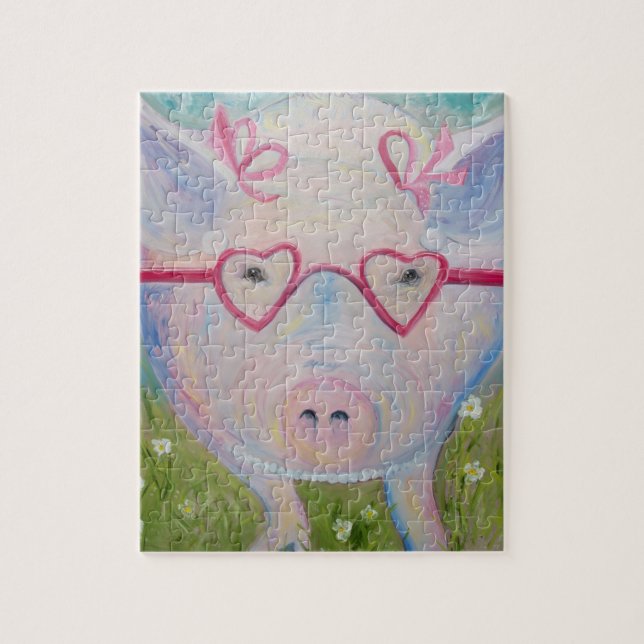 J'aime le puzzle de Lucy (Vertical)