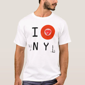 J'AIME LE RÉTRO T-SHIRT DE VINYLE
