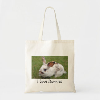 J'aime le sac à provisions de lapins