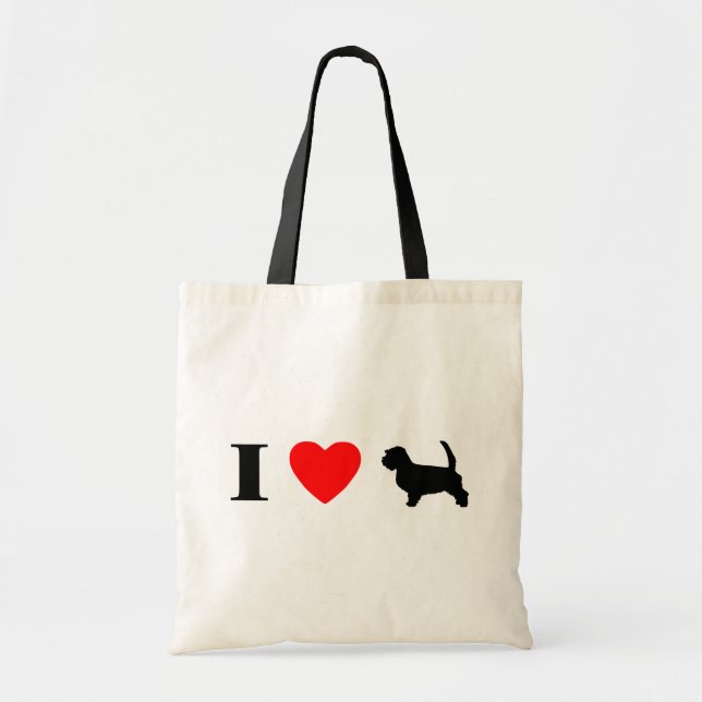 J'aime le sac de PBGVs (Devant)