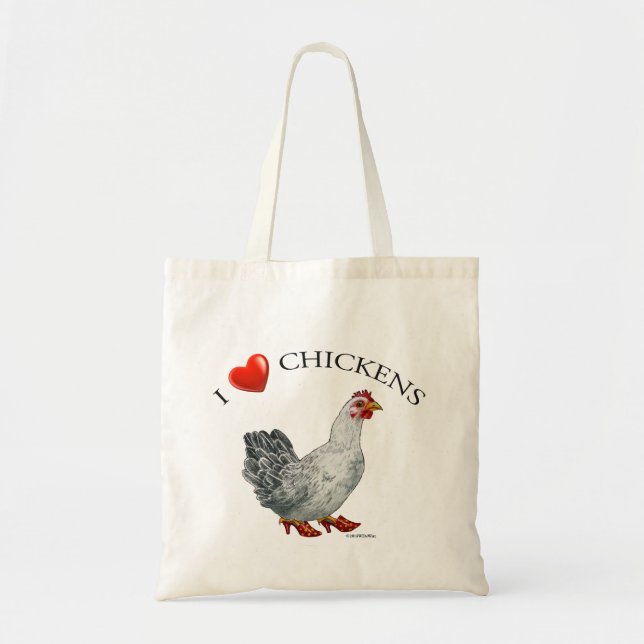 J'aime le sac de poulets (Devant)
