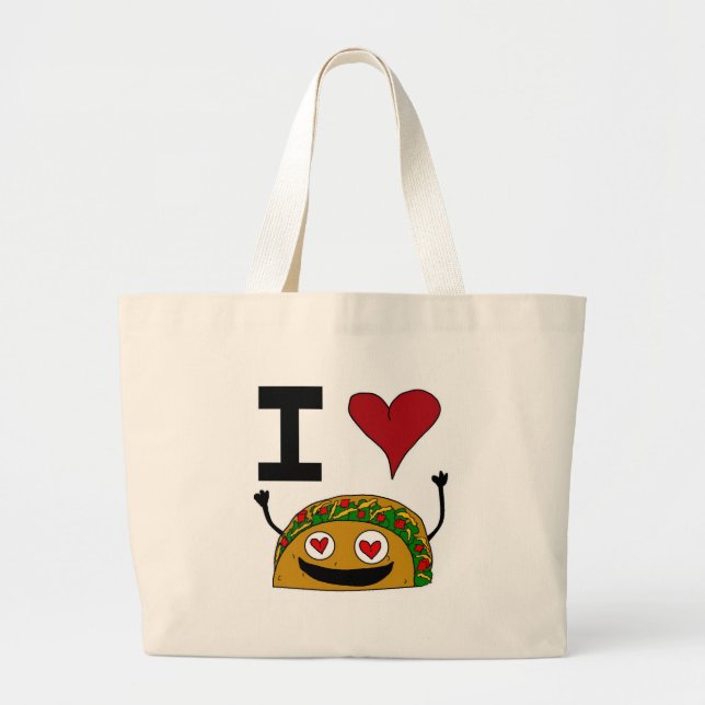 J'aime le sac de taco (Devant)