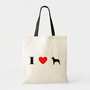 J'aime le sac de terriers de Boston