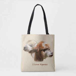 J'aime le sac fourre-tout à alpaga