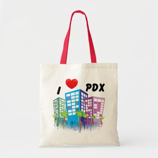J'AIME le sac fourre-tout à PDX (Devant)