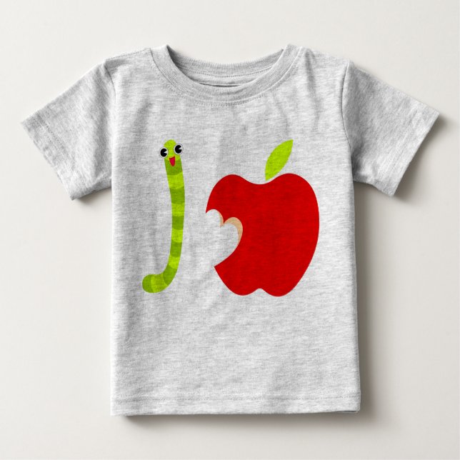 J'aime le t-shirt Apple (Devant)