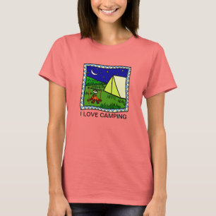 J'AIME LE T-SHIRT CAMPANT DE CONCEPTION