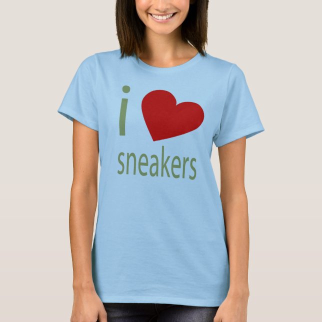 J'AIME LE T-SHIRT DE BASKETS (Devant)